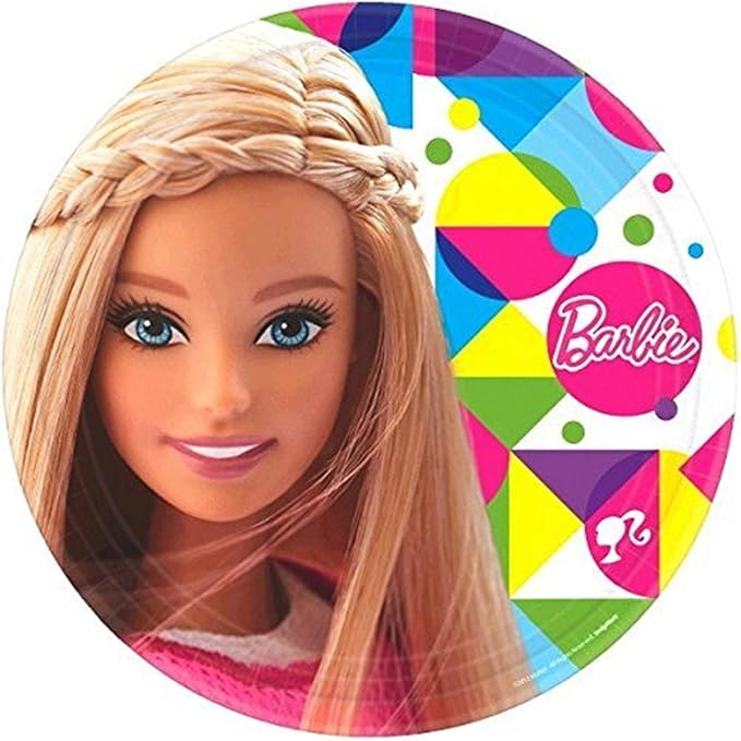 barbie doll plates