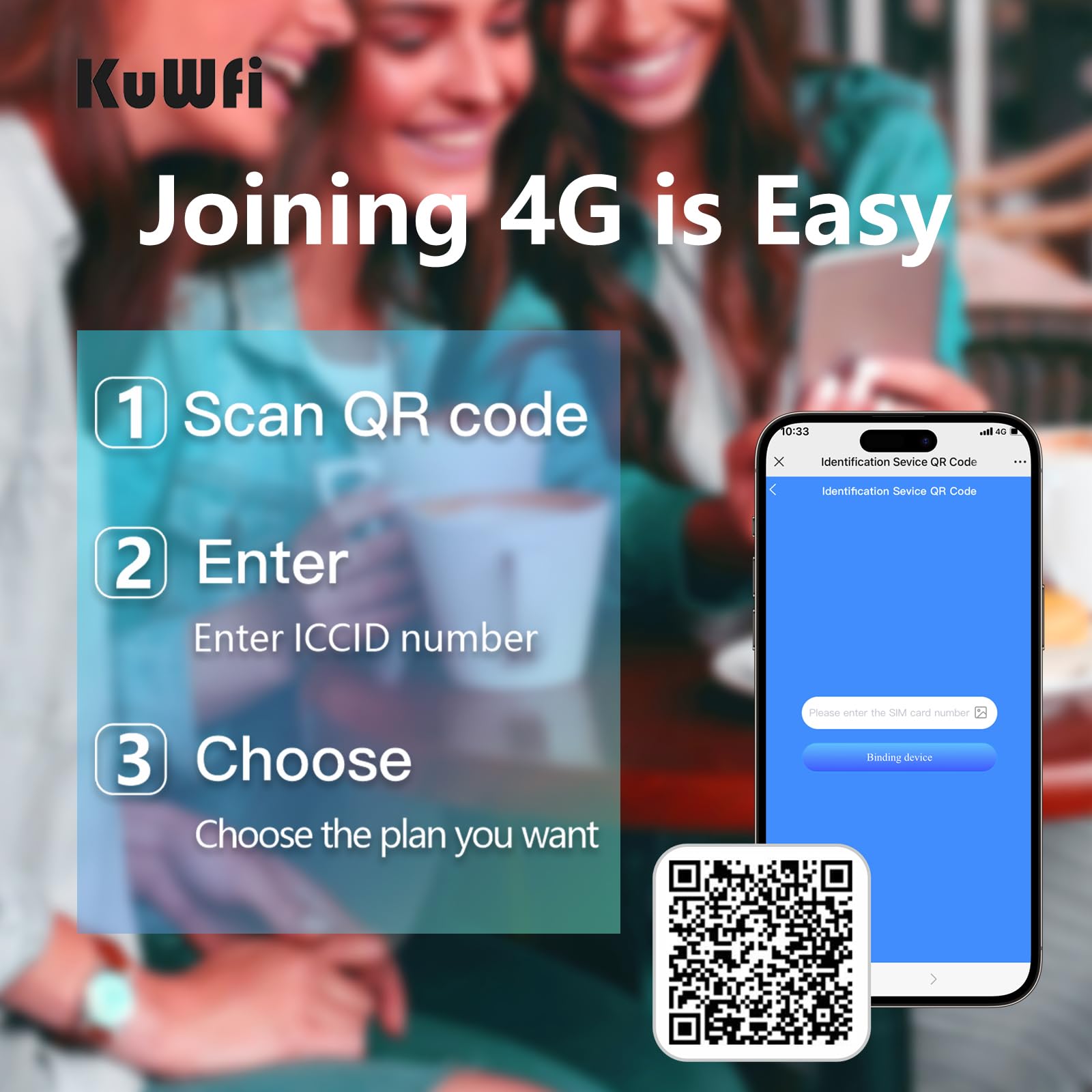 KuWFi 2GB Prepaid 4G LTE SIM Card for 30 Day Service Wireless Plan for Security Cameras, 4G Router- for Data, No Voice & Text No Contract IOT SIM Card
