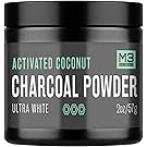 Premium Teeth Whitening Charcoal Powder - All Natural Coconut Activated Charcoal and Bentonite Clay - Highest Quality & 2X Value - Whitening