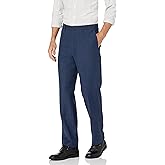Cubavera Men's Flat Front Linen Blend Dress Pants