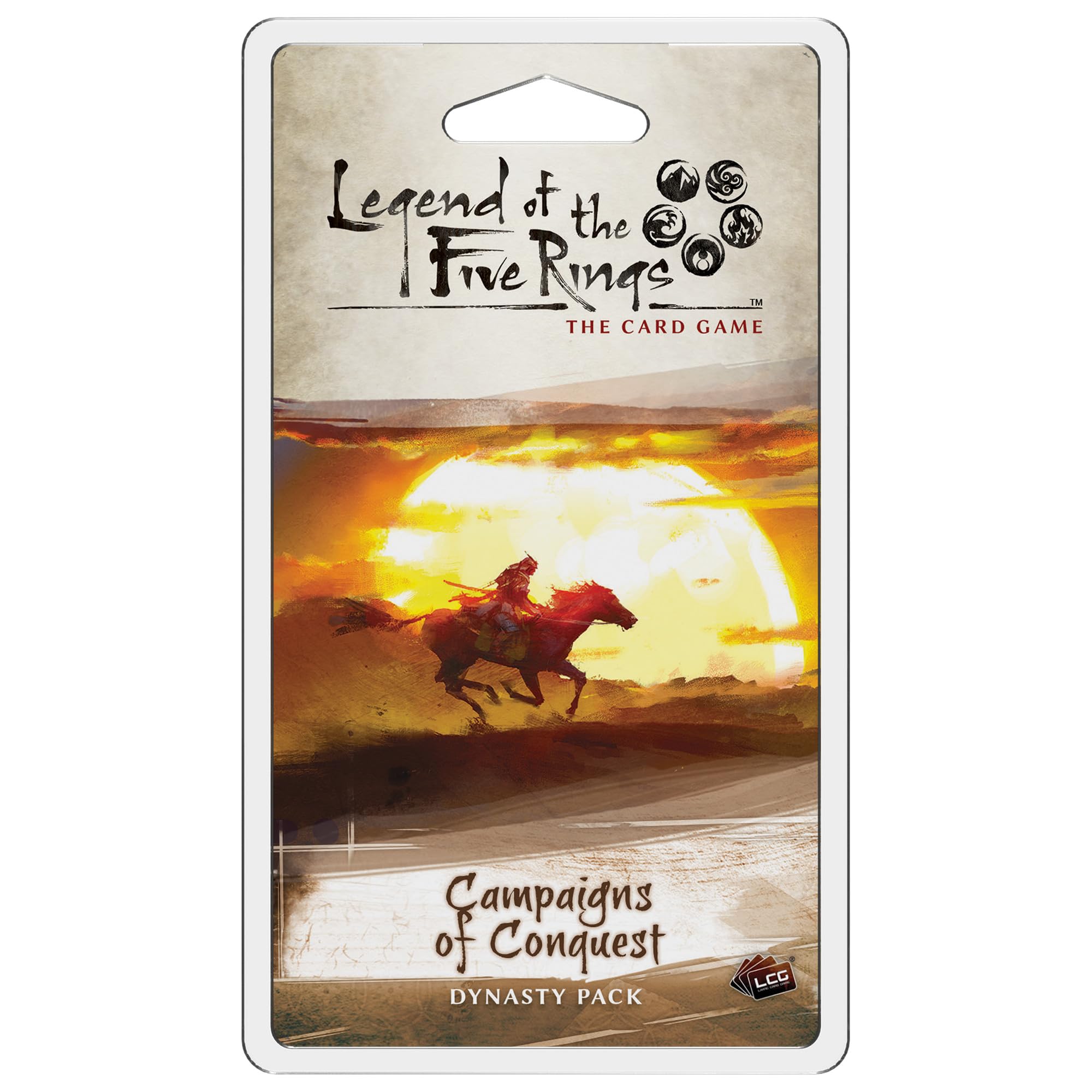 Fantasy Flight Games | Legend of the Five Rings LCG: Campaigns of Conquest Dynasty Pack | Card Game | 2 Players | Ages 14+ | 45 to 90 Minute Playing Time