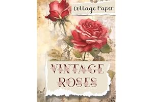 Vintage Roses: Collage Paper