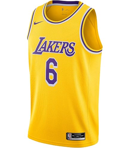 Amazon.com : Nike - Lebron James -Los Angeles Lakers Unisex Gold