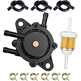 Fuel Pump for Briggs and Stratton 808492 808656 Mikuni: Pulse Vacuum Lawn Mower Golf Cart Fuel Pump Small Engine Parts for Kohler John Deere Cub Cadet Kawasaki Ezgo Club Car Yamaha Toro Honda Predator