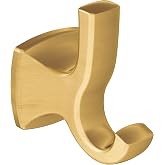 Moen Voss Brushed Gold Double Robe Hook, YB5103BG