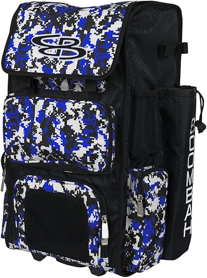 boombah rolling catchers bag