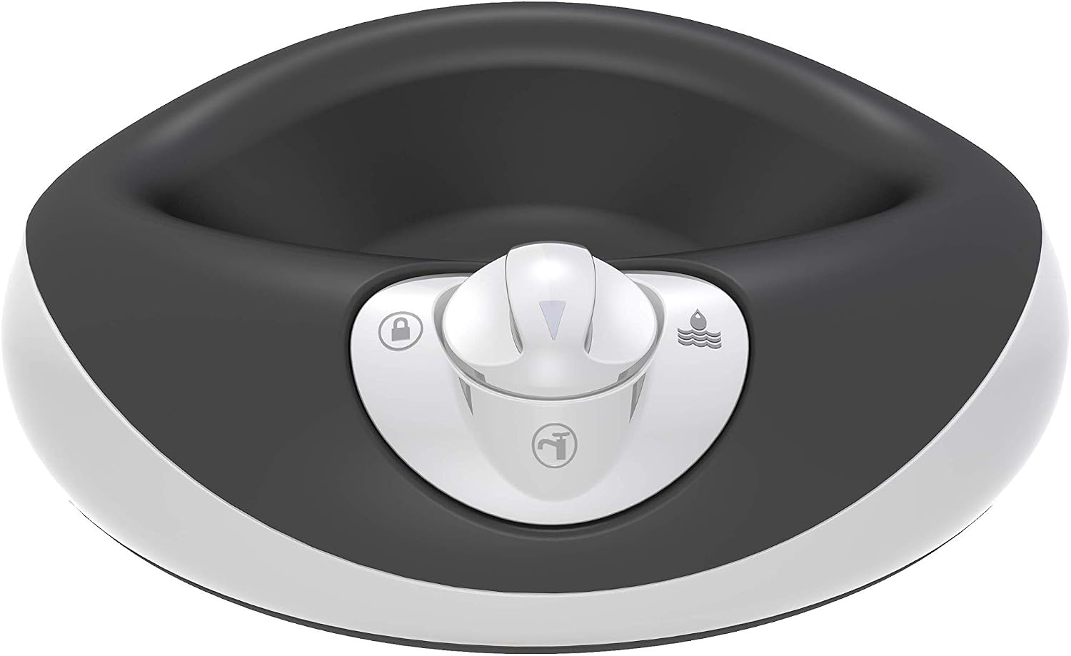 Torus Pet MINI Filtered Water Bowl (Charcoal), 1 Liter, Home and Travel Bowl, Autofill, Portable, Antimicrobial, BPA Free - Image 3