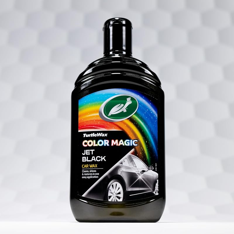 Color Magic, Farbauffrischende Autopolitur, Jet Black, Entfernt leichte Kratzer, verstärkt die Lackfarbe, sorgt für Showroom-Glanz und Autowachs-Schutz, 500 ml, 1er-Pack