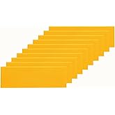 POLLIBEE Beehive Foundation, 10 Pcs Bee Hive Beeswax Coated Foundation Sheet, Comb Foundations for Beehives,Fits 5-5/8-inch Medium Bee Frames