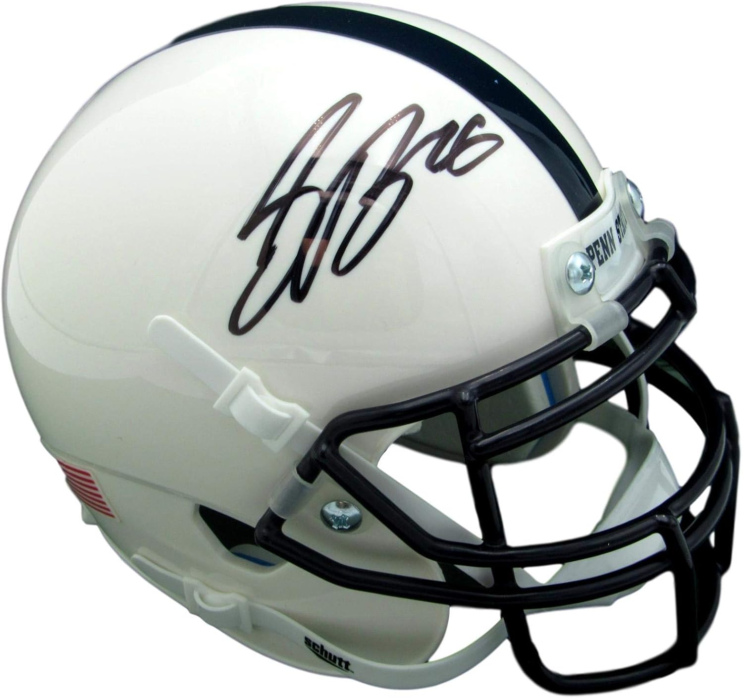 saquon barkley signed penn state helmet