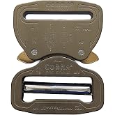 AustriAlpin COBRA Pro Style Quick Release Belt Bag Luggage Backpack Adjustable Buckle (38mm (1.5"), Hard Coat (TM))