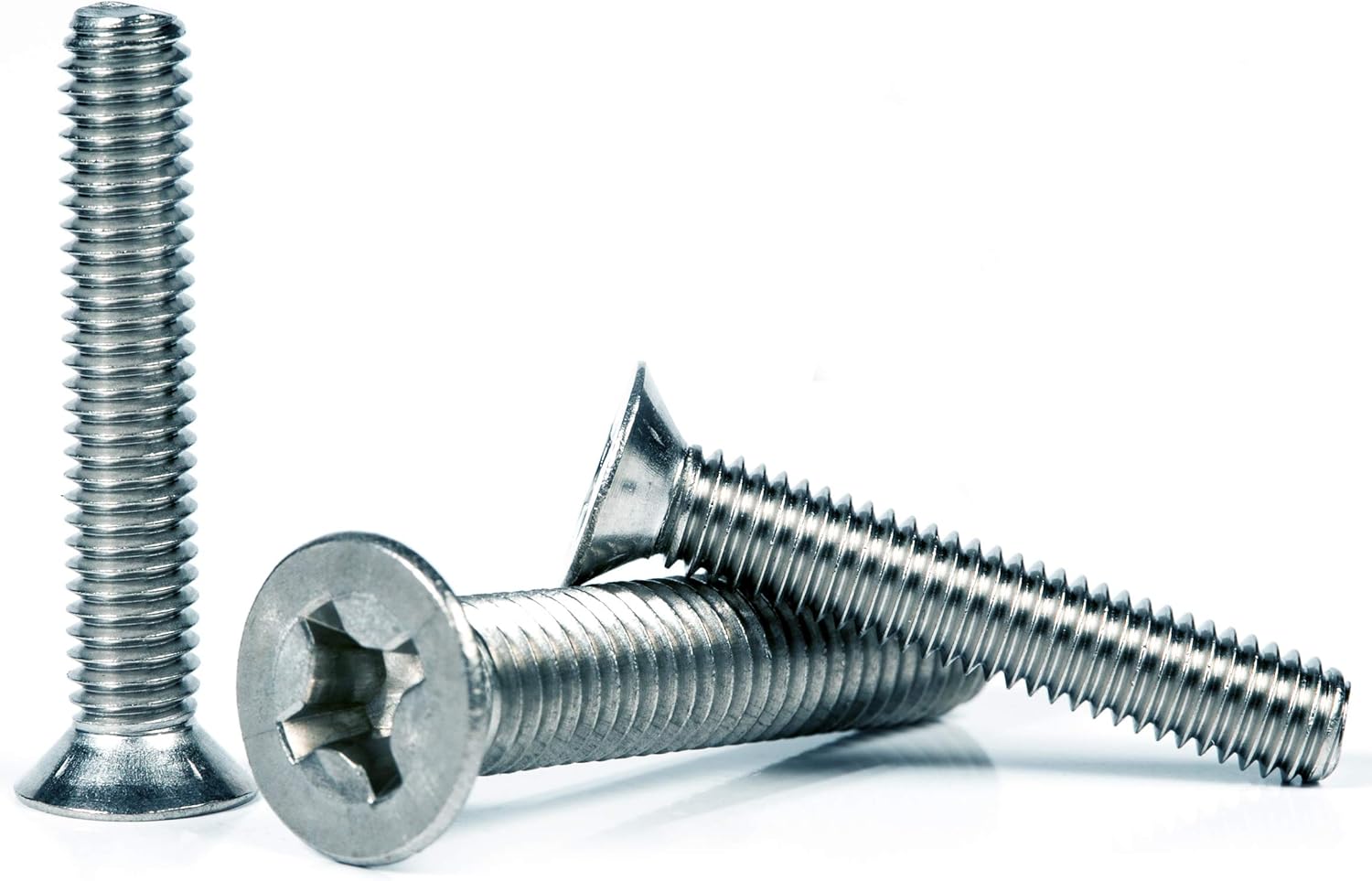 M3 (3mm x 30mm) Phillips Countersunk Machine Screws Flat Head Steel