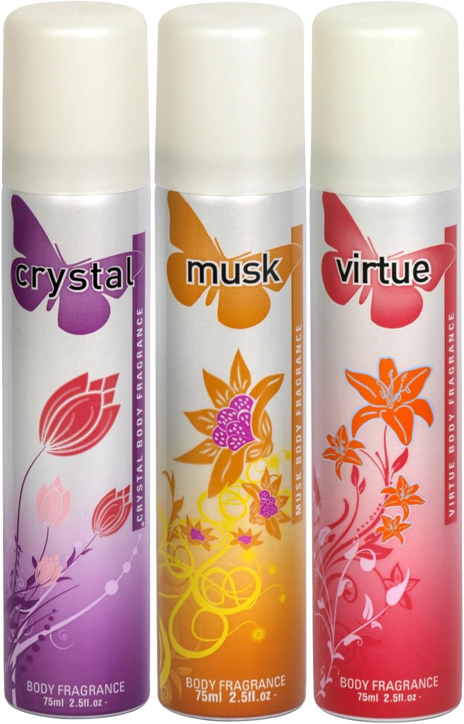 Insette Body Fragrance Assortment 75ml - 3 Pieces