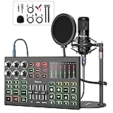 Podcast Equipment Bundle, 48V Condenser Microphone