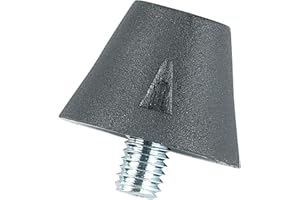 Markwort Football Cleats 1/2-Inch Poly Tip External Post Thread (100-Pieces in Each Bag)