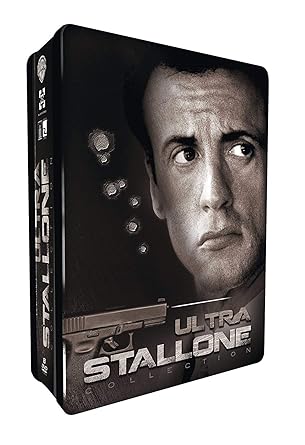 Amazon Com Ultimate Stallone 8 Dvd Steel Box Set Get Carter The Specialist Driven Demolition Man Cobra Assassins Tango Cash Victory Steelbook