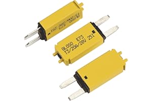 GLOSO E73 Manual (T3) Reset Mini ATM Circuit Breakers (20A, 3 Pack)