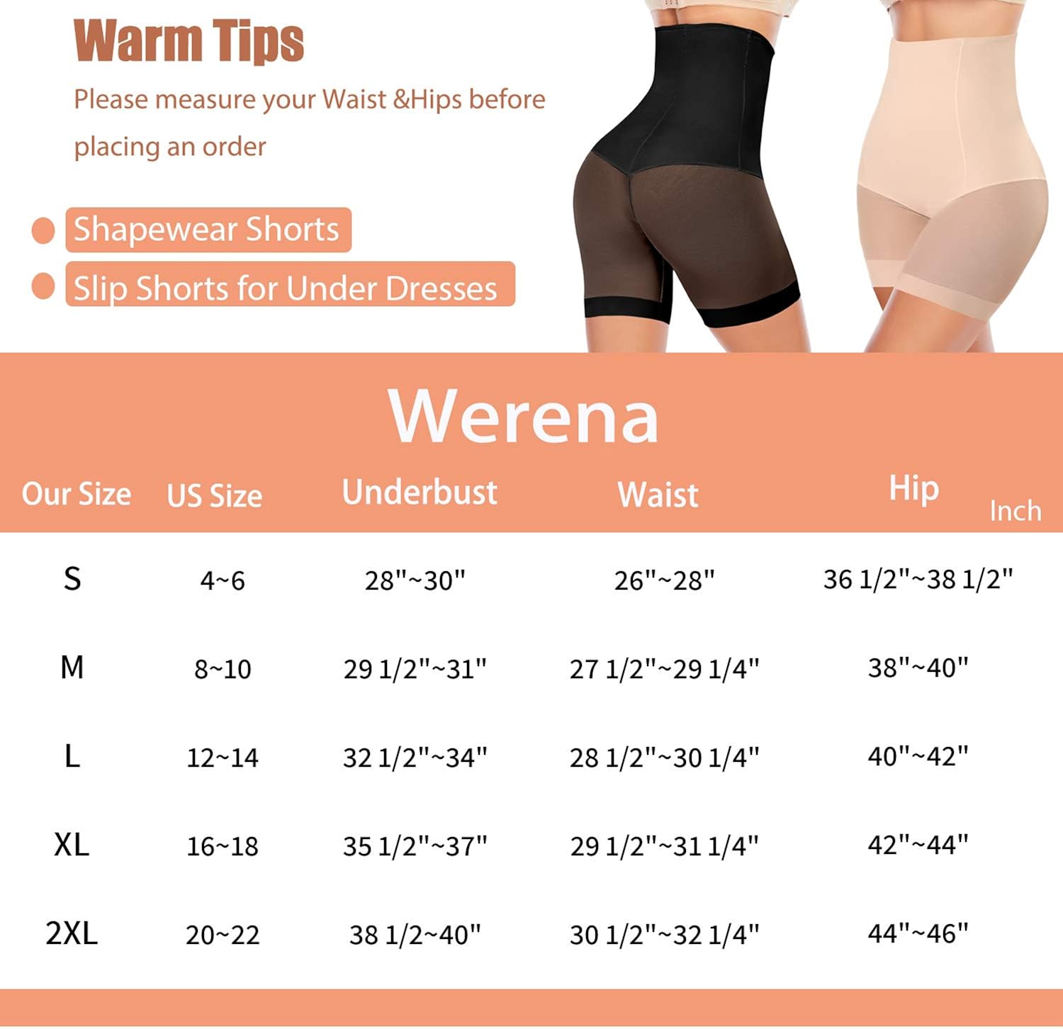Shapewear Shorts for Women Tummy Control Body Shaper Panties Thigh Slimmer High Waisted Slip Shorts Under Dresses at  Women’s Clothing store