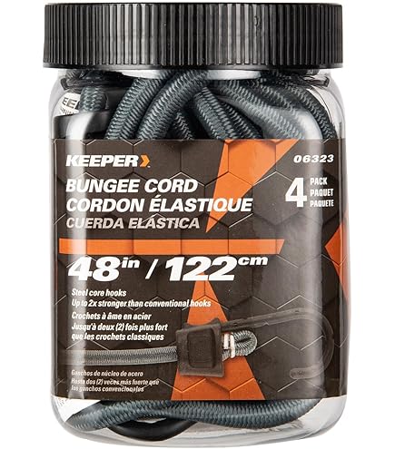 Keeper - 18” Ultra Bungee Cord - UV And Weather-Resistant - Amazon.com