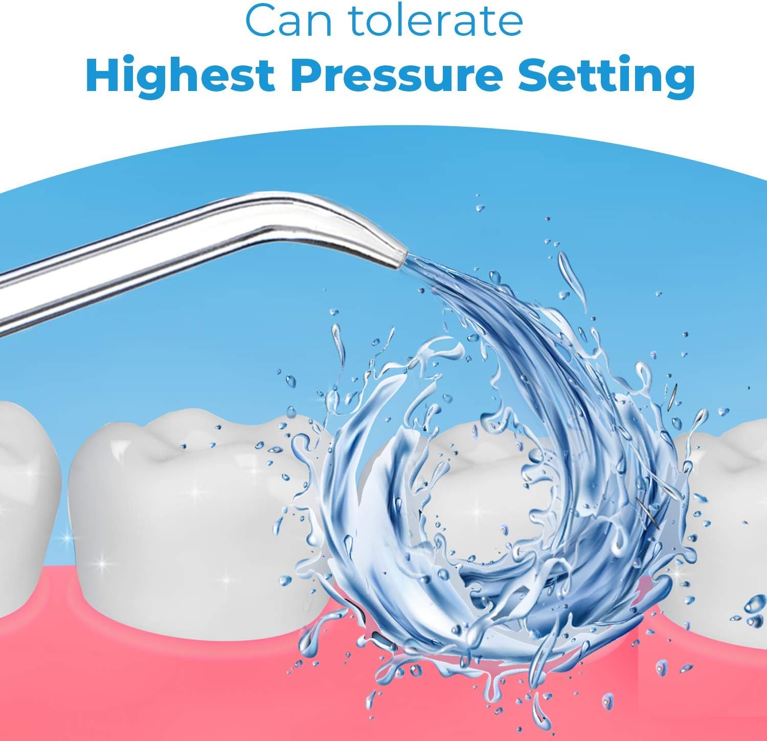 Flosser Replacement Tips for Waterpik Water Flosser, Reach Flosser Refill Heads Replacement Heads for Waterpik, Compatible with Waterpik Oral Irrigator & Dental Flosser, Orthodontic Tips: Health & Personal Care