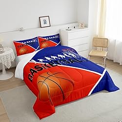Erosebridal Basketball Twin Bedding Sets for Boys
