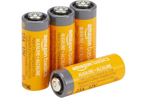 Amazon Basics 23A Alkaline Battery - Pack of 4