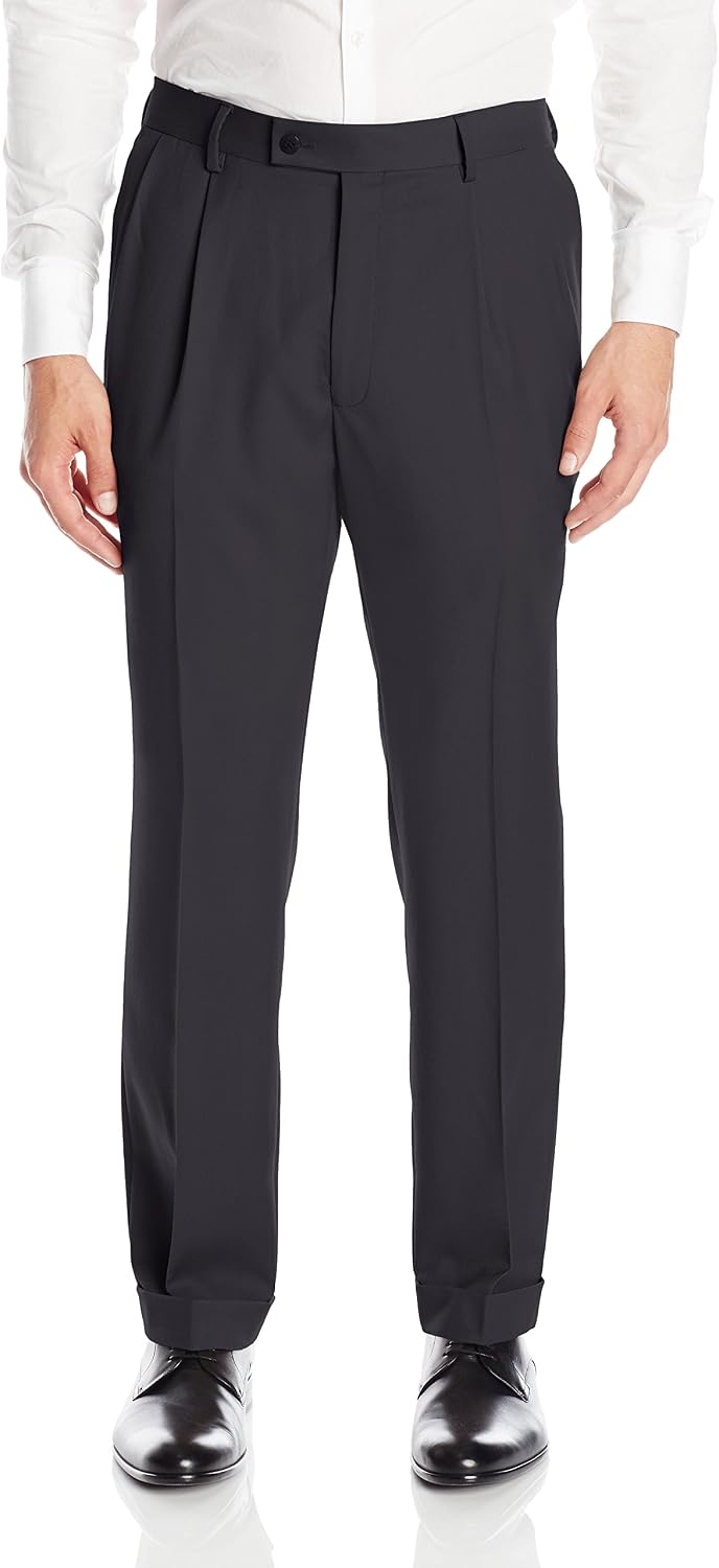 Louis Raphael ROSSO Mens Pleated Easy 