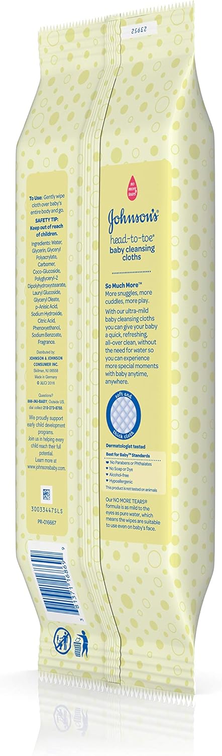 baby cleansing cloths