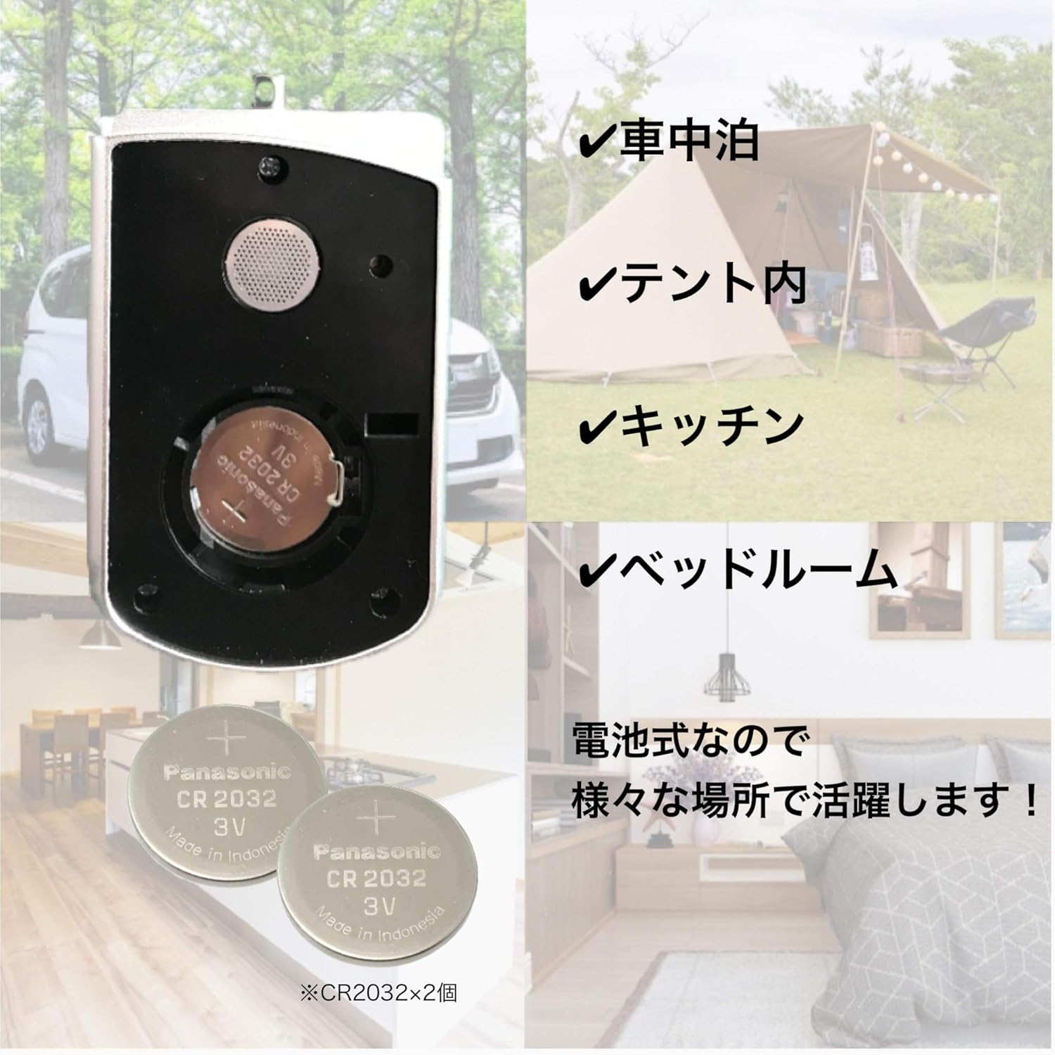 Amazon Co Jp 一酸化炭素警報器 キャンプ用 一酸化炭素チェッカー 日本語説明書付き スポーツ アウトドア