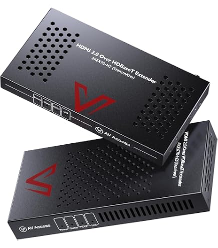 Amazon.com: AV Access HDBaseT HDMI Extender 4K@60Hz 4:4:4 HDR