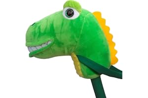 WALIKI Stick Horse Dinosaur Lala | Pretend Play Toy for Kids Ages 2 3 4 5 6 | Fun Gift for Boys and Girls | Cool Birthday Present