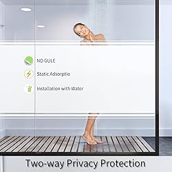 Frosted Glass Window Film with Tools,Reusable