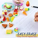 Halobios Lovely Gourmet Fruit Eraser Four Boxes 20 Pieces Cute Food Themed view 4