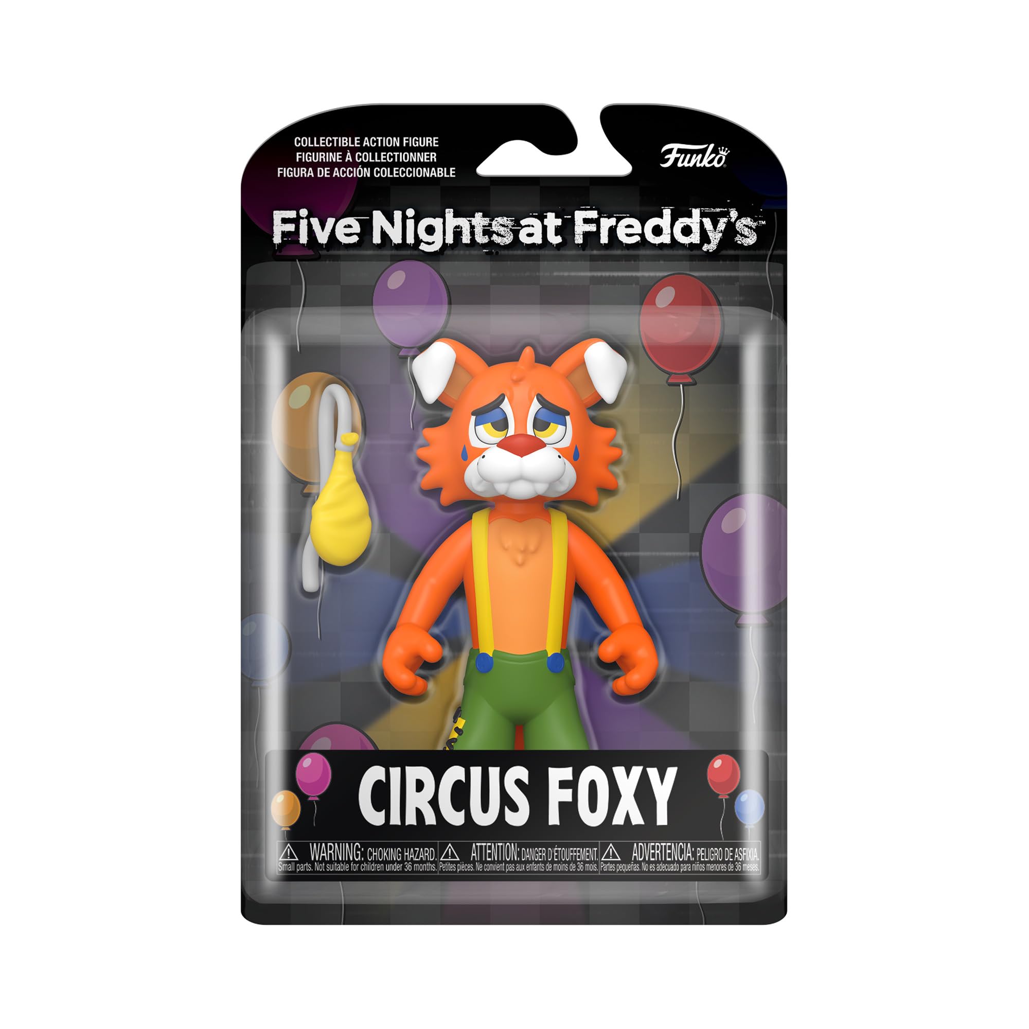 Funko Action Figure: Five Nights At Freddy's (FNAF) SB - Circus Foxy - Collectable Toy - Gift Idea - Official Merchandise - for Boys, Girls, Kids & Adults