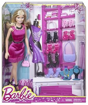 Barbie Doll and Accessories 1, Multi Color