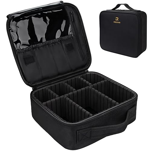 Relavel Makeup Case, Professional Makeup Box Portable Artist
