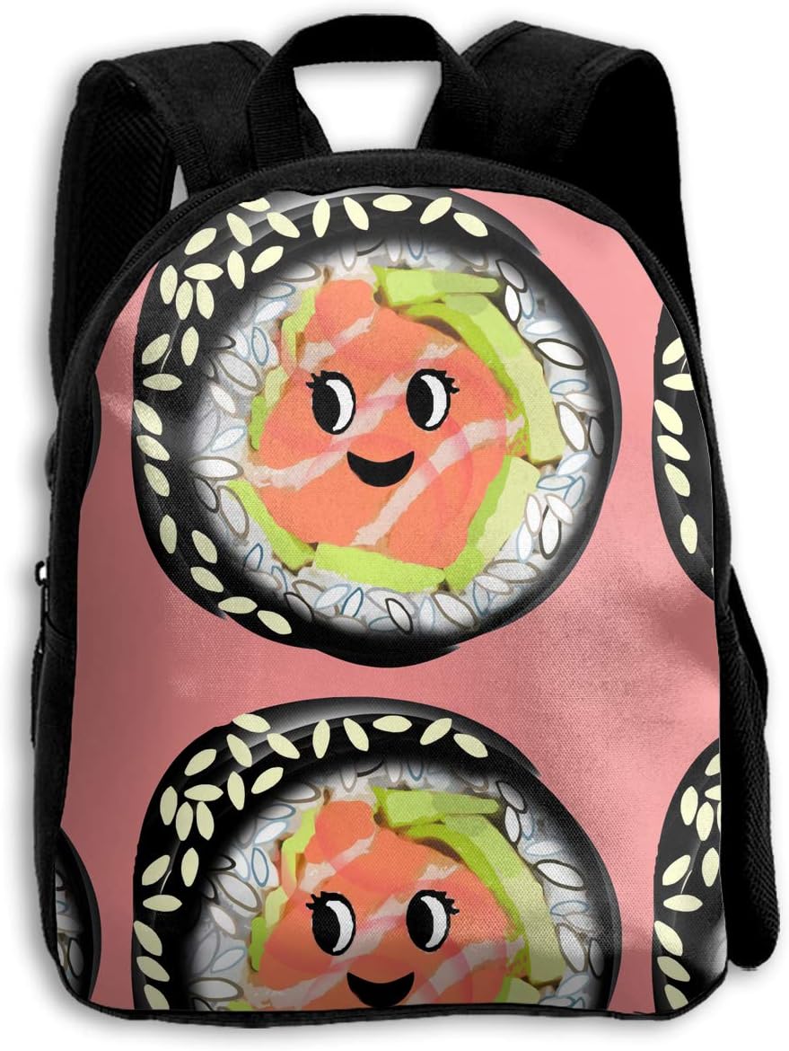 The Children's Sushi Roll Salmon Avocado Sushi Kawaii Backpack