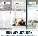 vgoltd Frosted Window Film Self Adhesive Privacy 30 x 100 cm view 4
