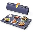 Warming Mat for Food -Electric Food Warming Tray Large (24"x16"), Rapid Full-Surface Heating, Portable & Rollable Versatile Food Warmer for Countertop, Perfect for Gatherings, Parties &Everyday Use