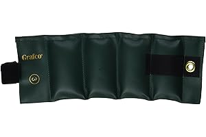 Graham-Field 1896 Grafco Wrist and Ankle Adjustable Workout Weights, Green, 3 lbs