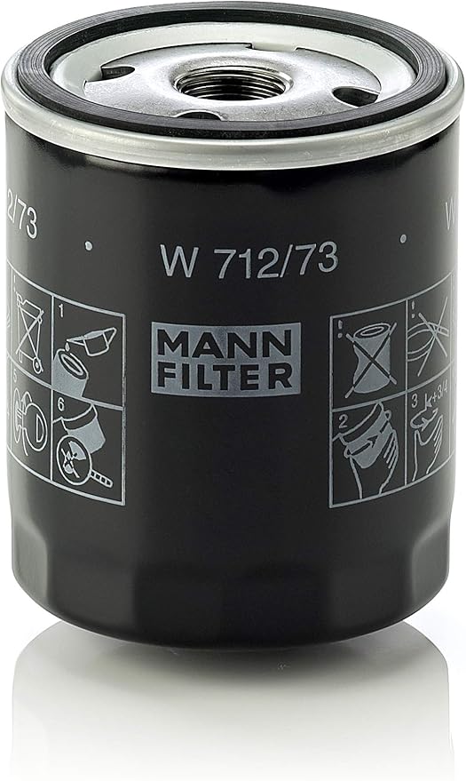 MANNFILTER W 712/73 Oil Filter, for Cars Amazon.co.uk Car & Motorbike