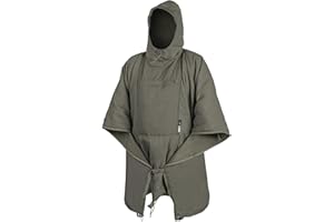 Helikon-Tex Swagman Roll Multi-Purpose Military Poncho - Emergency Poncho & Woobie Blanket & Jacket