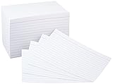 Amazon Basics Ruled Lined Index Note Cards, 500