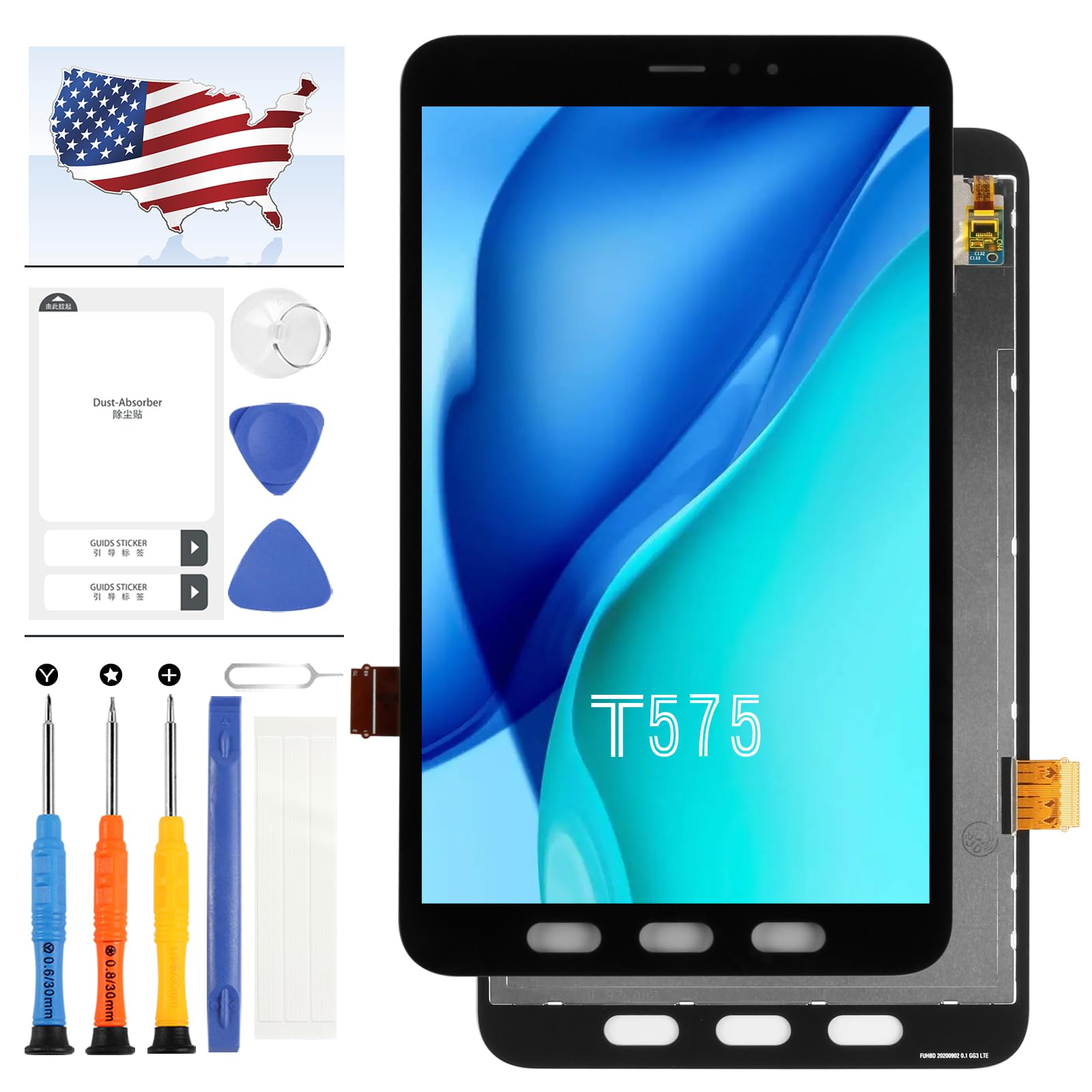 For Samsung Galaxy Tab Active 3 8.0 Screen