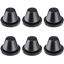 MoKitDora 6PCS Rubber Side Cover Grommets