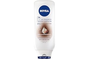 NIVEA Cocoa Butter In Shower Lotion, Body Lotion for Dry Skin, 13.5 Fl Oz Bottle