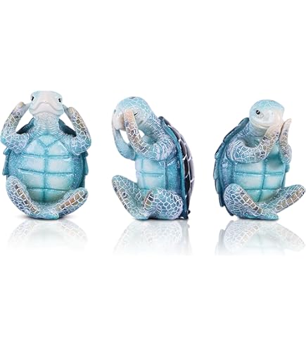 Amazon.com: George S. Chen Imports SS-G-61056 Turtle Hear See