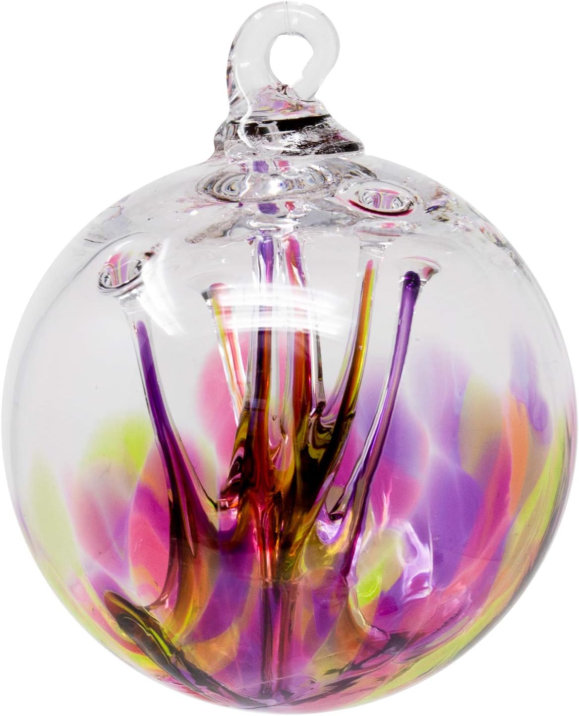 Luke Adams Glass 3" Mini Glass Wish Handmade Ornament