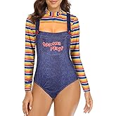 Todeeral Women's Halloween Costume Adult Horror Movie Character Cosplay Suit