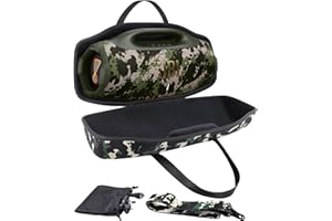 co2CREA Hard Travel case Replacement for JBL Boombox 4 Waterproof Portable Bluetooth Speaker (Camo Case)
